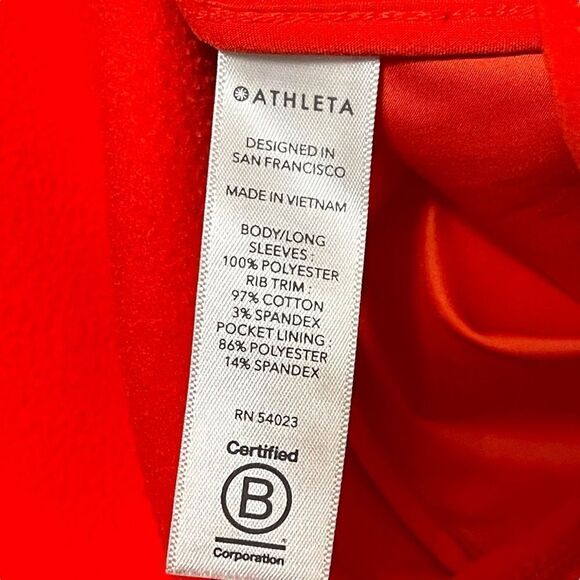 ATHLETA Zion Microfleece Full Zip Jacket L - Picture 9 of 10